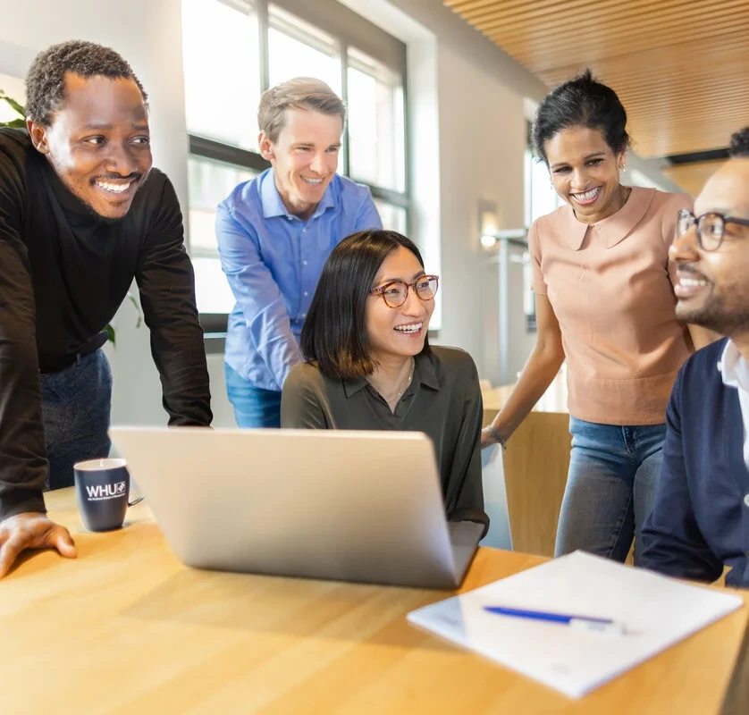 WHU MBA students working together