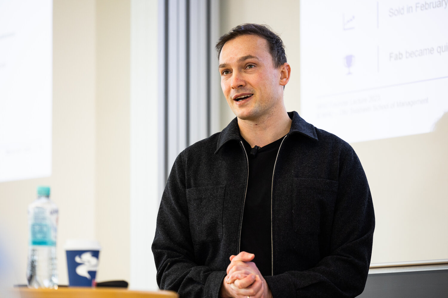 创始人兼投资人 Roman Kirsch 出席 2023 WHU Founder Lecture