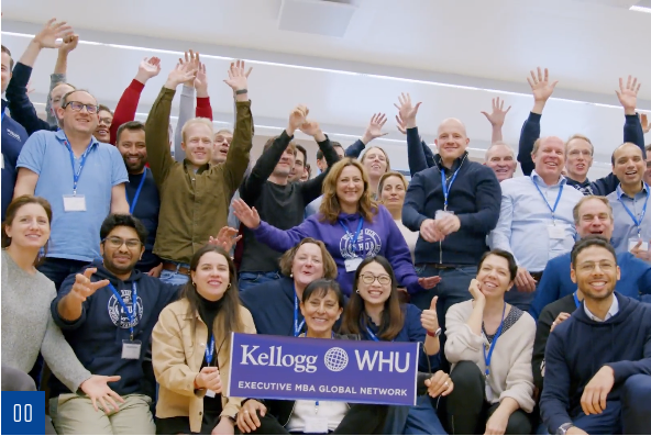 Kellogg-WHU 高级工商管理硕士学员在全球课堂交流